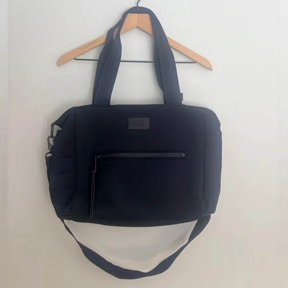 Dagne Dover Wade Navy Diaper Tote Bag with Shoulder Strap - Picture 1 of 7